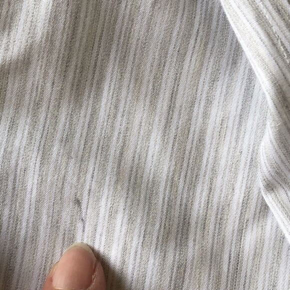 Banana republic men’s non-iron tailored slim fit Striped shirt size medium - Picture 12 of 16